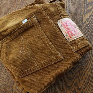 Levi's 502 Caramel Corduroy Pants